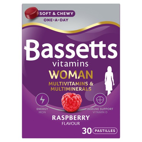 Bassetts Vitamins Woman Raspberry Multivitamins & Minerals 30s