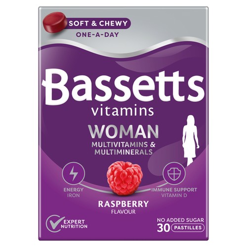 Bassetts Vitamins Woman Raspberry Multivitamins & Minerals 30s thumbnail 2