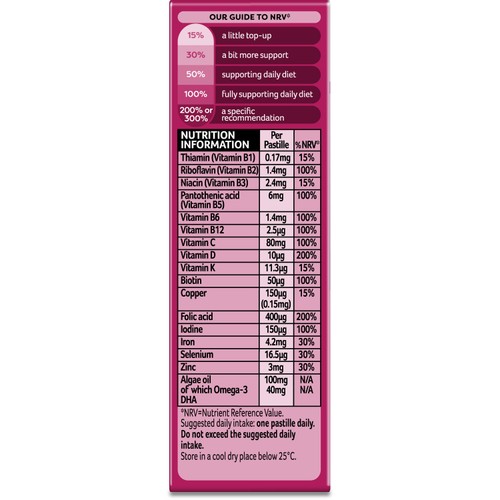Bassetts Vitamins Pregnancy Strawberry & Orange Multivitamins 30s thumbnail 3