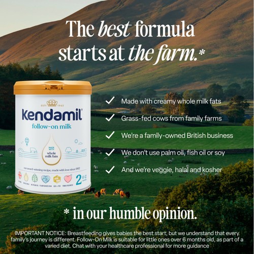 Kendamil  Follow On Baby Infant Milk Formula Powder Months thumbnail 5