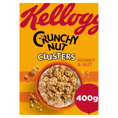 Kellogg's Crunchy Nut Honey & Nut Breakfast Cereal 400g