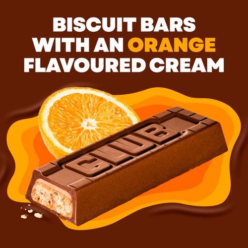McVitie's Club Orange Biscuit Bar 7 Pack thumbnail 3