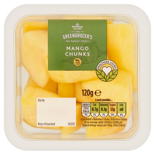 Morrisons Mango Chunks   120g