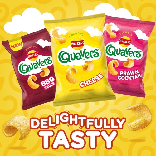 Walkers Quavers BBQ Sauce Snacks Crisps 34g thumbnail 4