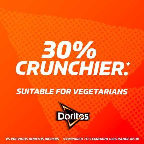 Doritos Dippers Hint Of Sour Cream & Onion Sharing Tortilla Chips Crisps  thumbnail 2