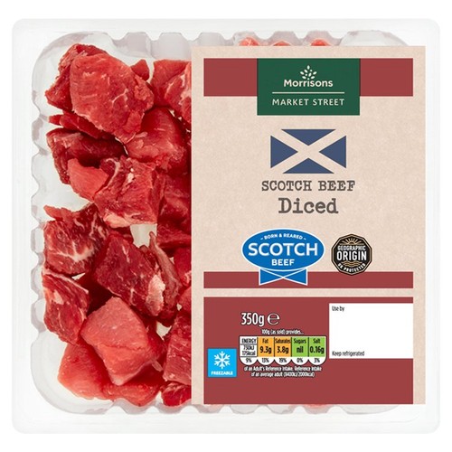 Morrisons Scottish Lean Diced Beef thumbnail 2