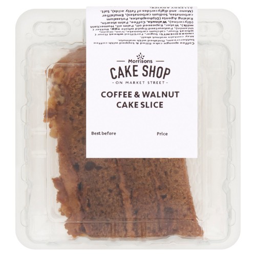 Market Street Coffee & Walnut Cake Slice