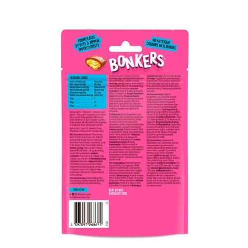 Bonkers Salmon Supreme Flavour Cat Treats thumbnail 2