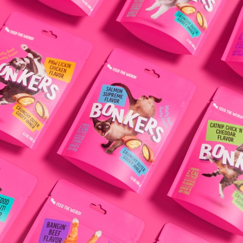 Bonkers Salmon Supreme Flavour Cat Treats thumbnail 3