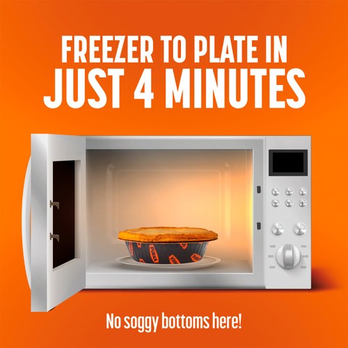 Pukka Steak Microwaveable Shortcrust Pies thumbnail 2