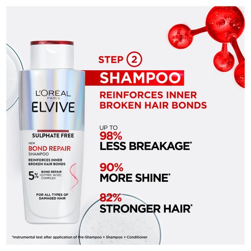 L'Oreal Elvive Bond Repair Shampoo thumbnail 2