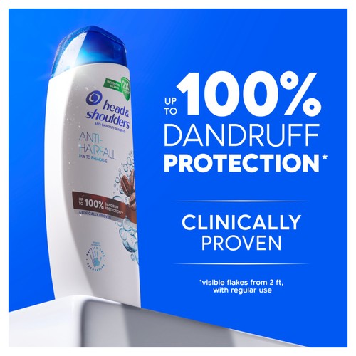 Head & Shoulders Anti Hair Fall & Dandruff Caffeine Shampoo thumbnail 4