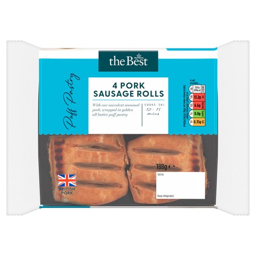 Morrisons The Best Pork Sausage Rolls