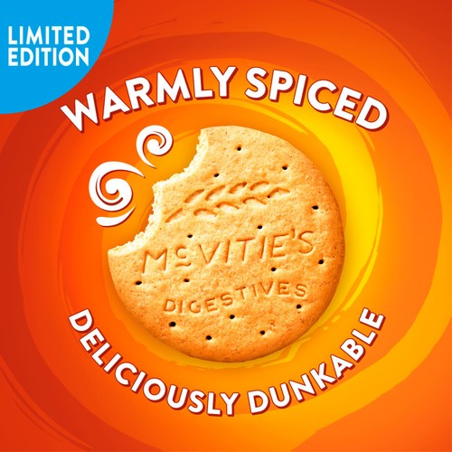 McVitie's Digestives The Light One Cinnamon Flavour Biscuits  thumbnail 3