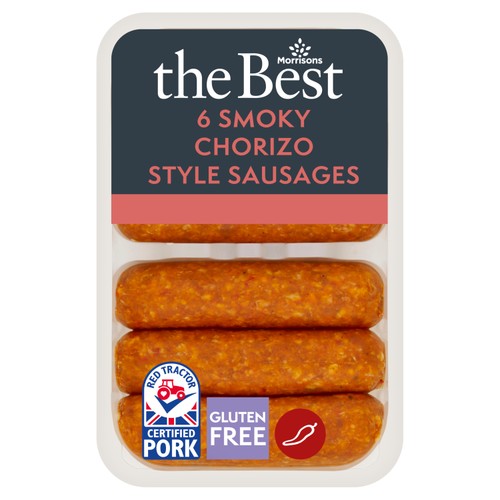 Morrisons The Best Chorizo Style Sausages 400g