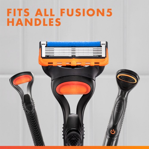 Gillette Fusion Value Pack Razor + 9 Blades thumbnail 4