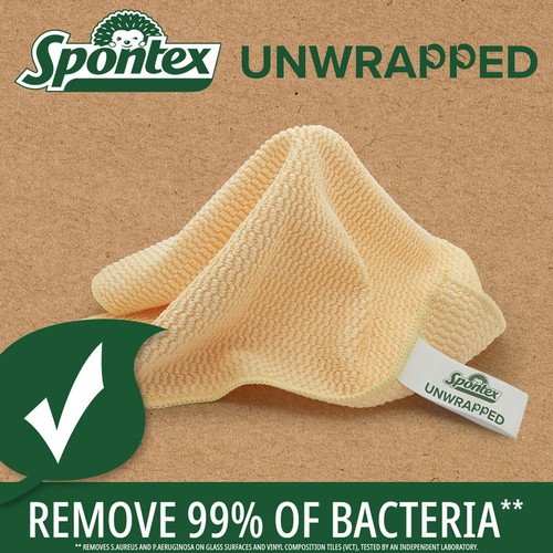 Spontex Unwrapped Microfibre Cloth thumbnail 3