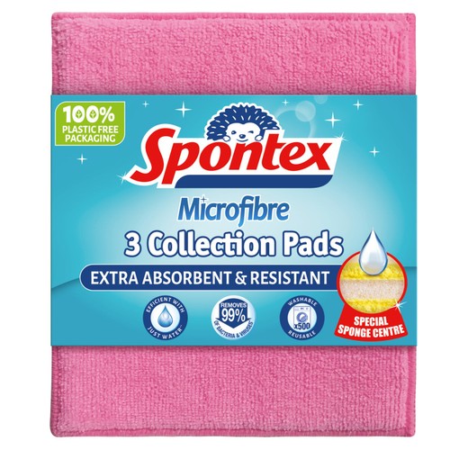 Spontex Microfibre Pads