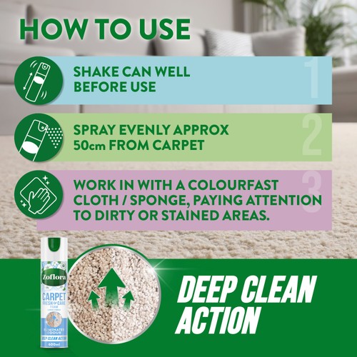 Zoflora Carpet Cleaner Linen Fresh thumbnail 4