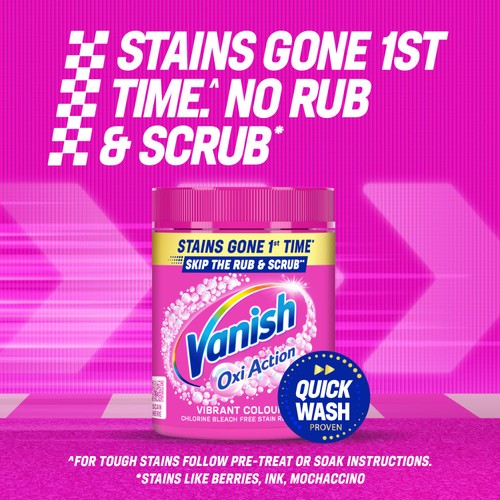 Vanish Gold Oxi-Action Stain Remover Powder thumbnail 3