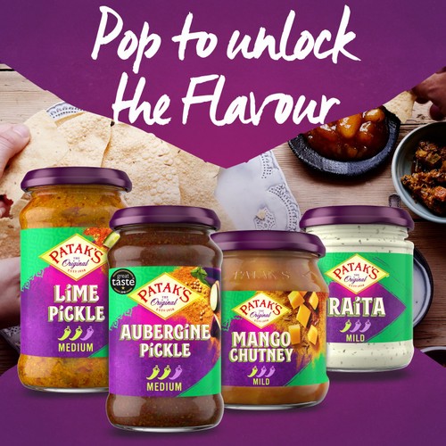 Patak's Authentic Aubergine Pickle 312g thumbnail 3