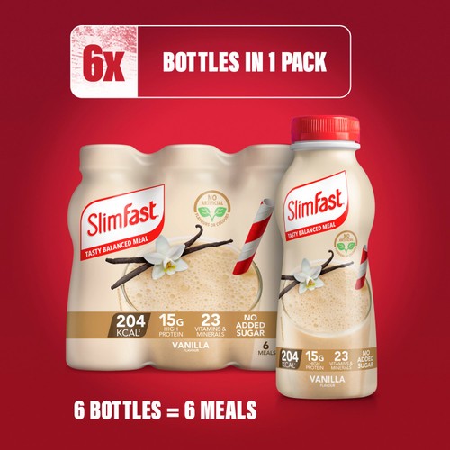 Slimfast Milkshake Vanilla thumbnail 4