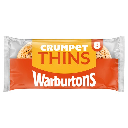 Warburtons Crumpet Thins