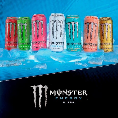 Monster Energy Drink Ultra Rosa Zero Sugar 500ml thumbnail 3