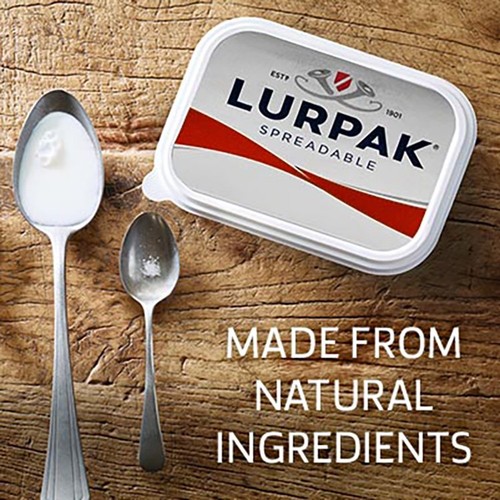 Lurpak Unsalted Spreadable Blend of Butter and Rapeseed Oil  thumbnail 2