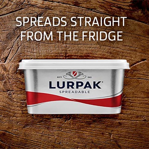 Lurpak Unsalted Spreadable Blend of Butter and Rapeseed Oil  thumbnail 3