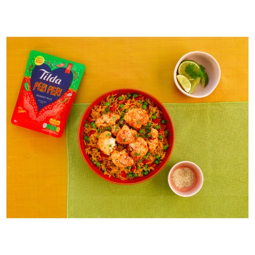 Tilda Microwave Peri Peri Basmati Rice thumbnail 4