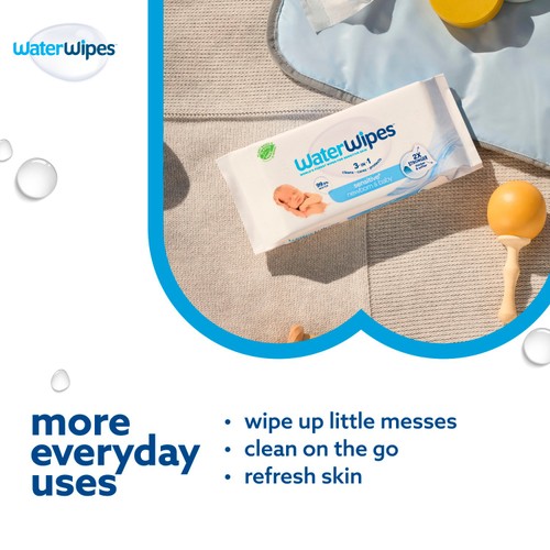 WaterWipes Original Baby Wipes 360 Wipes thumbnail 3