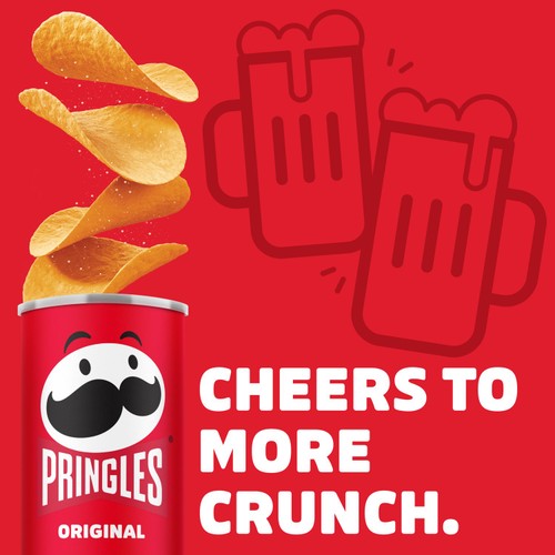 Pringles Original Crisps 165g thumbnail 3