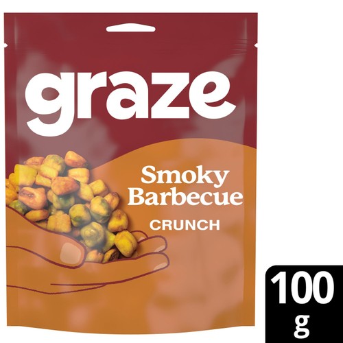 Graze Smoky BBQ Crunch Mix Sharing Bag Snack 100g