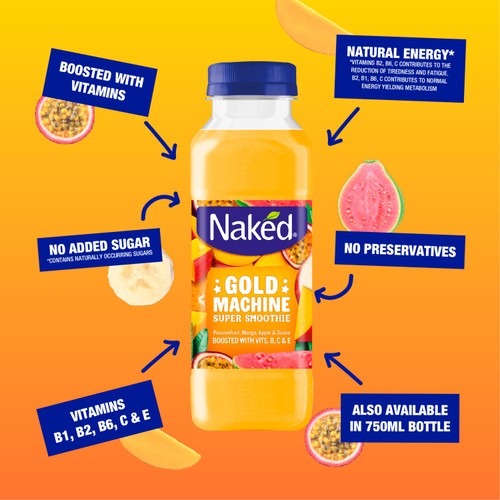 Naked Gold Machine Super Smoothie 300ml thumbnail 2