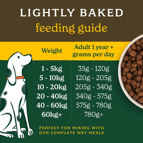 Forthglade Natural Dry Dog Lightly Baked Chicken With Sweet Potato thumbnail 5