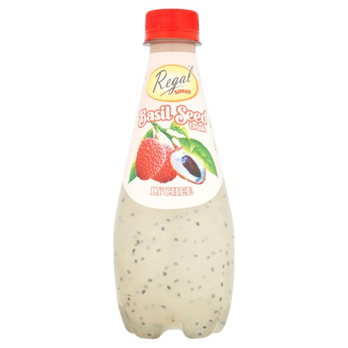 Regal Siprus Lychee Flavour Basil Seed Drink 320ml