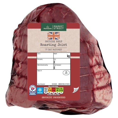 Morrisons British Beef Roasting Joint 2kg