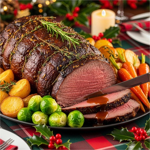 Morrisons British Beef Roasting Joint 2kg thumbnail 3