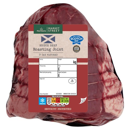 Morrisons Scotch Beef Roasting Joint 1.kg thumbnail 2