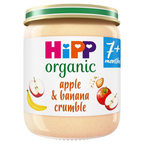Hipp Organic Apple And Banana Crumble 160g