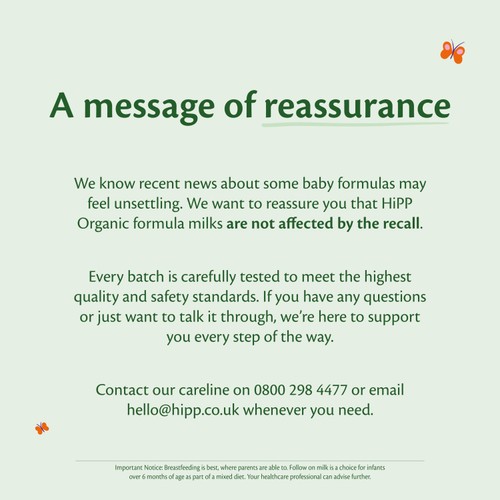 Hipp Organic First Infant Milk thumbnail 3