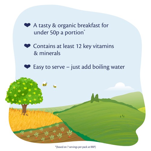 Hipp Organic Banana And Plum Porridge  thumbnail 3