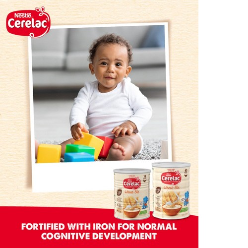 Cerelac Infant Cereals With Milk Wheat 6+ Months 1kg thumbnail 4