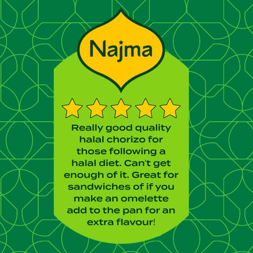 Najma Turkey Chorizo Slices thumbnail 4
