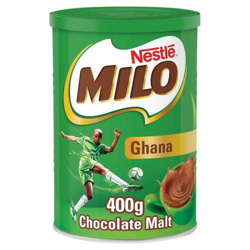 Milo Instant Malt Chocolate Drinking Powder Tin Ghanaian 400g