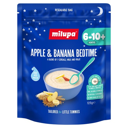 Milupa Apple & Banana Bedtime Stage 1 Cereal