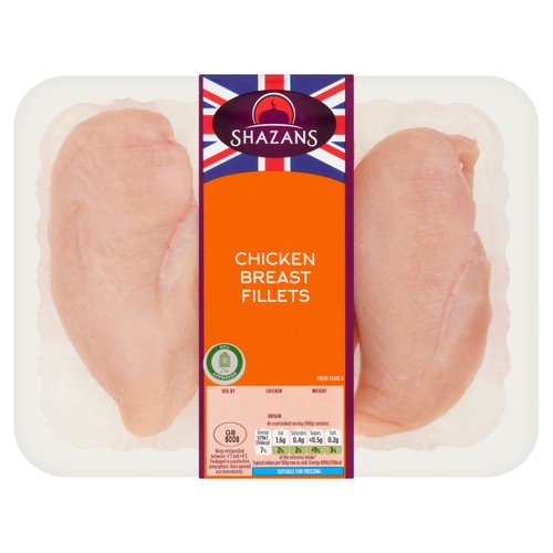 Shazans Chicken Breast Fillets 650g