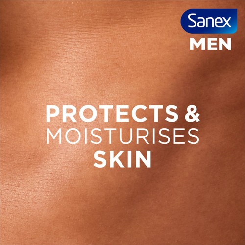 Sanex Men Sensitive Skin Body & Face Shower Gel Body Wash thumbnail 4