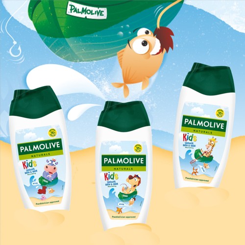 Palmolive Naturals Kids Almond Milk Shower Gel Body Wash thumbnail 3